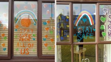 A window of positivity at Stanley care home